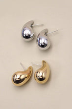 Load image into Gallery viewer, GRACEFUL LIGHTWEIGHT TEARDROP EARRINGS | 80E1961: GOLD