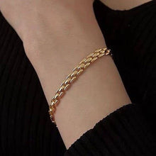 Load image into Gallery viewer, 18K STAINLESS STEEL TARNISH FREE CUBAN BRACELET | 40B5221: GOLD