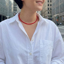 Load image into Gallery viewer, Perfect Red Beaded Necklace