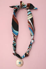 Load image into Gallery viewer, Hannah Scarf Charm Necklace
