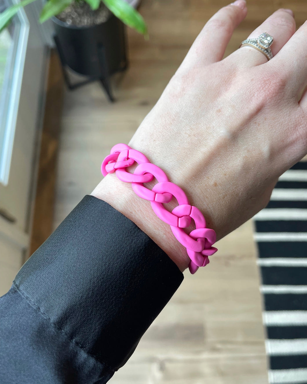 Uma Bracelet - Matte Pink